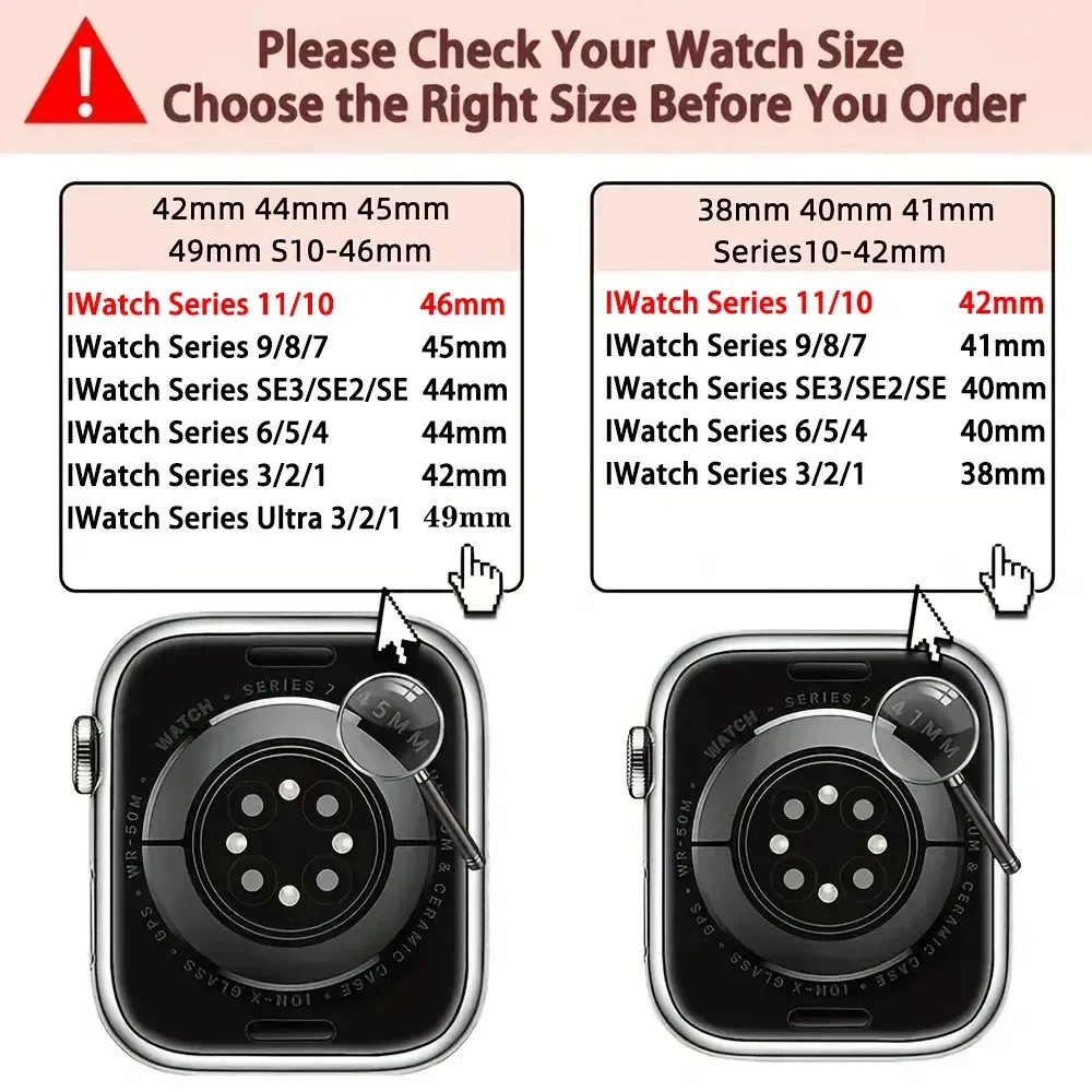 Bracelet sport silicone pour Apple Watch 38 à 49 mm