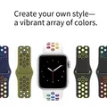 Bracelet sport silicone pour Apple Watch 38 à 49 mm Nik – 8