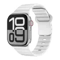Bracelet sport silicone pour Apple Watch 38 à 49 mm – Couleur du bracelet white