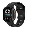 Bracelet sport silicone pour Apple Watch 40 à 49 mm – Couleur du bracelet B-black