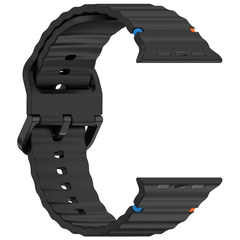 Bracelet sport silicone pour Apple Watch 40 à 49 mm