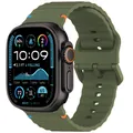 Bracelet sport silicone pour Apple Watch 40 à 49 mm – Couleur du bracelet Olive