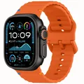 Bracelet sport silicone pour Apple Watch 40 à 49 mm – Couleur du bracelet Orange