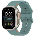 Bracelet sport silicone pour Apple Watch 40 à 49 mm – Couleur du bracelet Pine Green