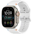 Bracelet sport silicone pour Apple Watch 40 à 49 mm – Couleur du bracelet White
