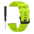 Bracelet sport silicone pour montre 22 mm – Couleur du bracelet Green