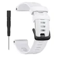 Bracelet sport silicone pour montre 22 mm – Couleur du bracelet White