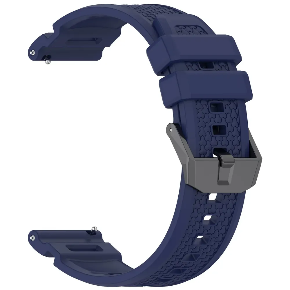 Bracelet sport silicone pour montre 24 mm