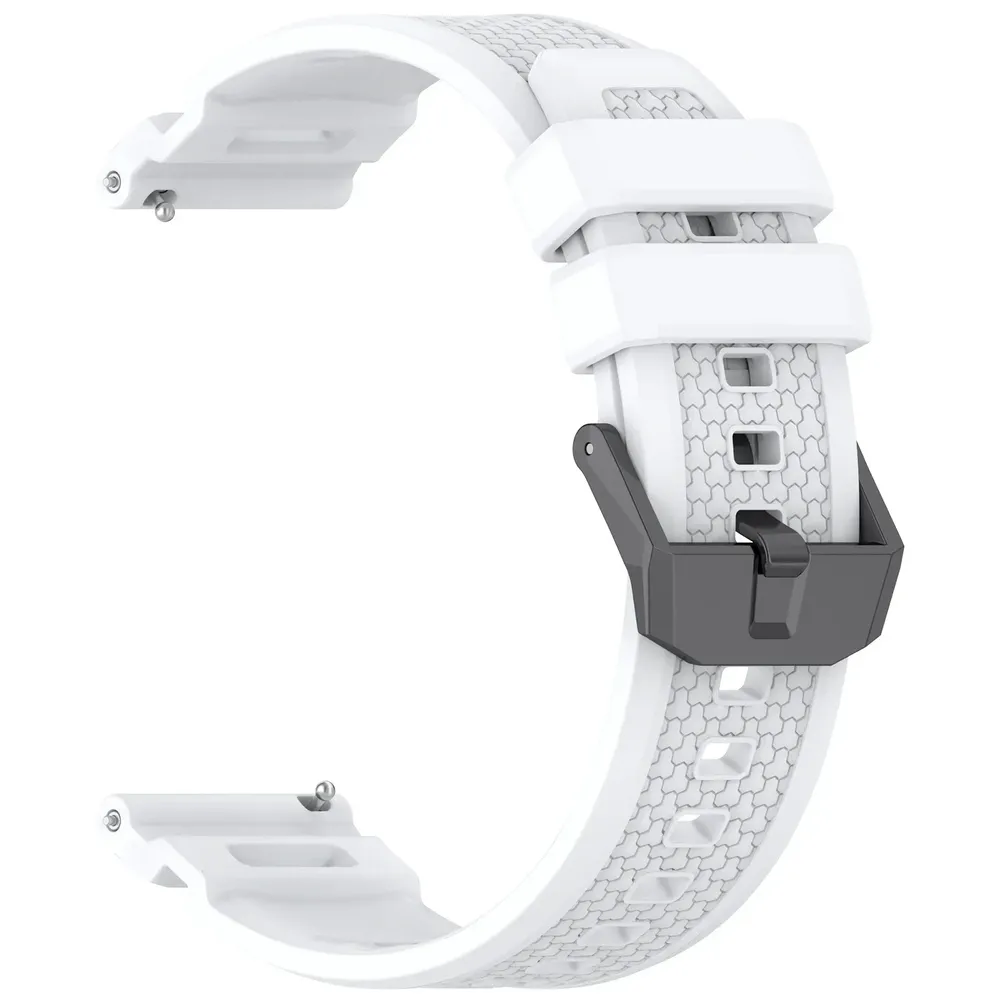 Bracelet sport silicone pour montre 24 mm