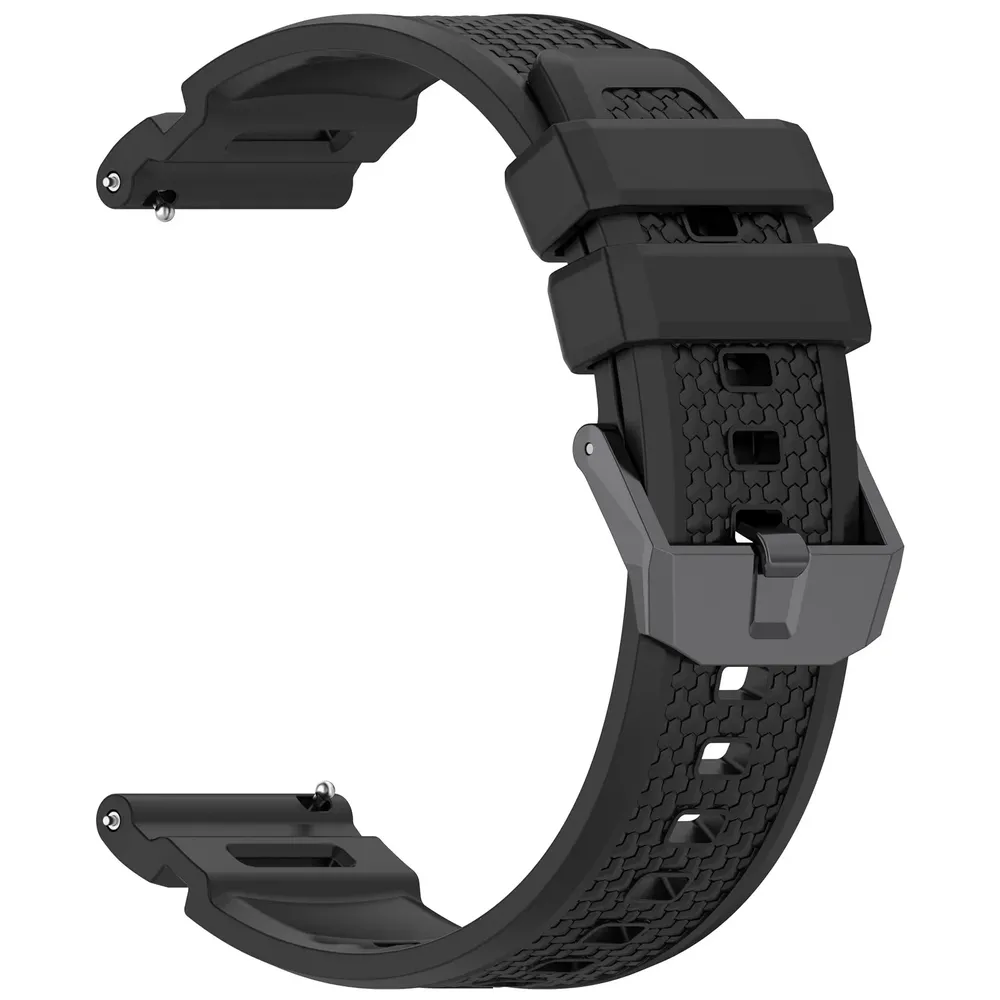 Bracelet sport silicone pour montre 24 mm
