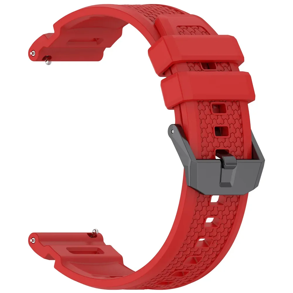 Bracelet sport silicone pour montre 24 mm