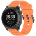 Bracelet sport silicone pour montre 24 mm – Couleur du bracelet Orange