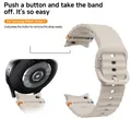 Bracelet sport silicone pour Samsung Galaxy Watch 7 – 3