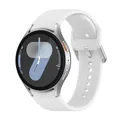 Bracelet sport silicone pour Samsung Galaxy Watch 7 6 5 – Couleur du bracelet Blanc 01