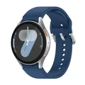 Bracelet sport silicone pour Samsung Galaxy Watch 7 6 5 – Couleur du bracelet bleu marine 08