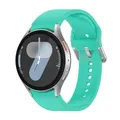 Bracelet sport silicone pour Samsung Galaxy Watch 7 6 5 – Couleur du bracelet Menthe verte 12