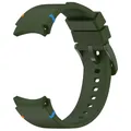 Bracelet sport silicone pour Samsung Galaxy Watch 7 – Couleur du bracelet Army green B