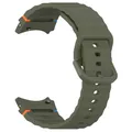 Bracelet sport silicone pour Samsung Galaxy Watch 7 – Couleur du bracelet Dark green