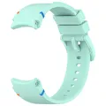 Bracelet sport silicone pour Samsung Galaxy Watch 7 – Couleur du bracelet Duck Green B