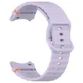 Bracelet sport silicone pour Samsung Galaxy Watch 7 – Couleur du bracelet Official purple