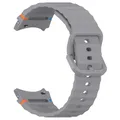 Bracelet sport silicone pour Samsung Galaxy Watch 7 – Couleur du bracelet Space grey
