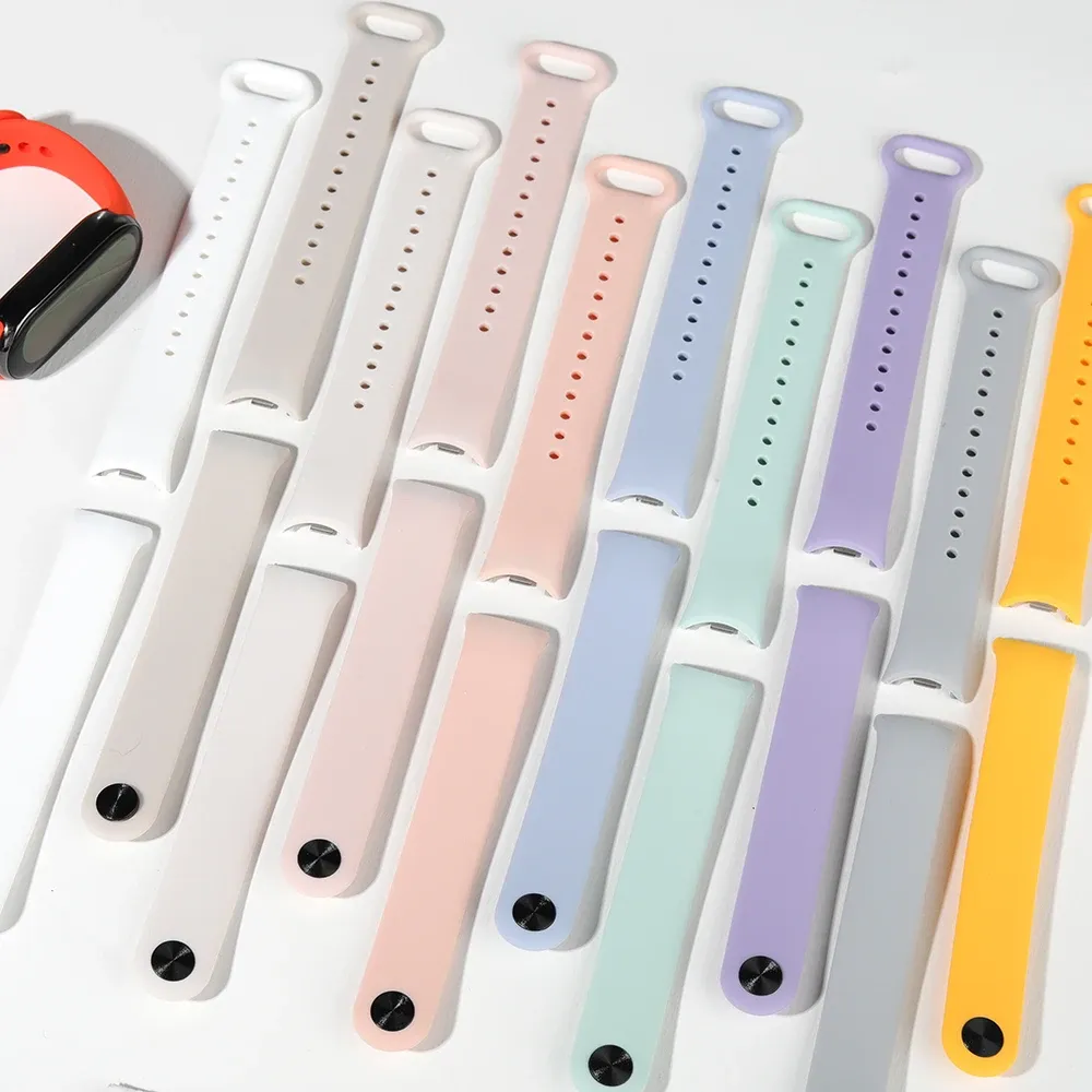 Bracelet sport silicone pour Xiaomi Mi Band 8 à 11