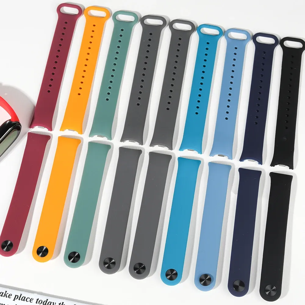 Bracelet sport silicone pour Xiaomi Mi Band 8 à 11