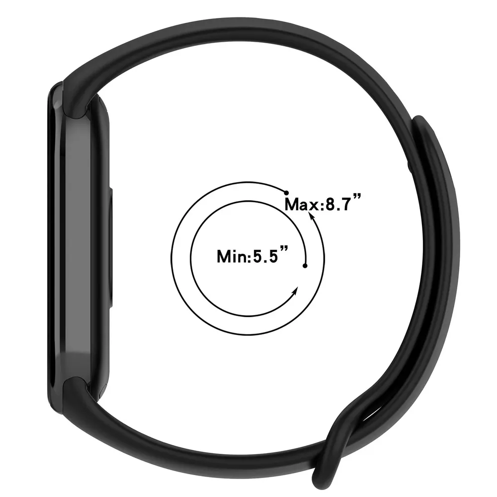 Bracelet sport silicone pour Xiaomi Mi Band 8 à 11