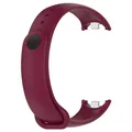 Bracelet sport silicone pour Xiaomi Mi Band 8 à 11 – Couleur du bracelet Wine Red