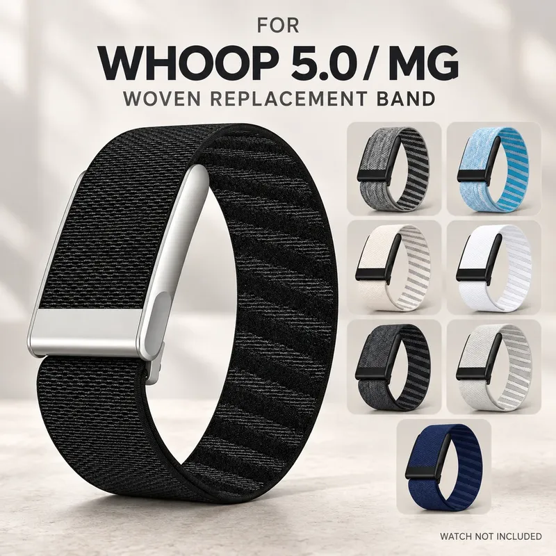 Bracelet tissu pour Whoop 5.0 MG fermoir métal