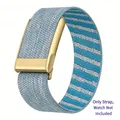 Bracelet tissu pour Whoop 5.0 MG fermoir métal – Couleur du bracelet Diamond blue strap g