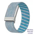 Bracelet tissu pour Whoop 5.0 MG fermoir métal – Couleur du bracelet Diamond blue strap T