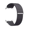 Bracelet tissu sport Samsung Galaxy Watch 8 40 à 46 mm – Couleur du bracelet Charcoal