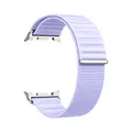 Bracelet tissu sport Samsung Galaxy Watch 8 40 à 46 mm – Couleur du bracelet Purple