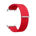 Bracelet tissu sport Samsung Galaxy Watch 8 40 à 46 mm – Couleur du bracelet Red