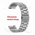 Bracelet titane 16 à 22 mm à dégagement rapide universel – Couleur du bracelet Argent