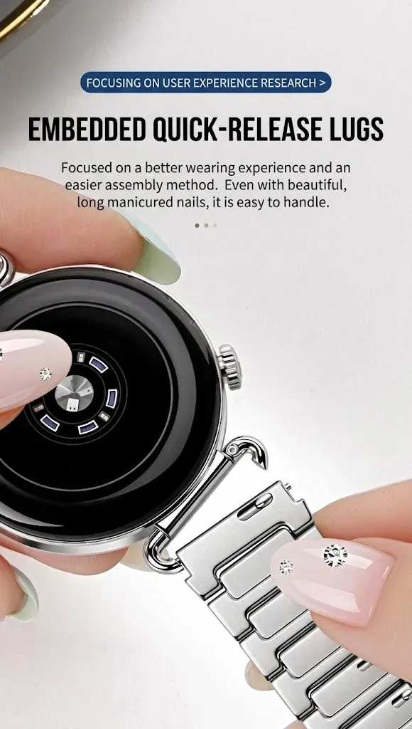 Bracelet titane 18 mm pour Xiaomi Watch S4 et S5