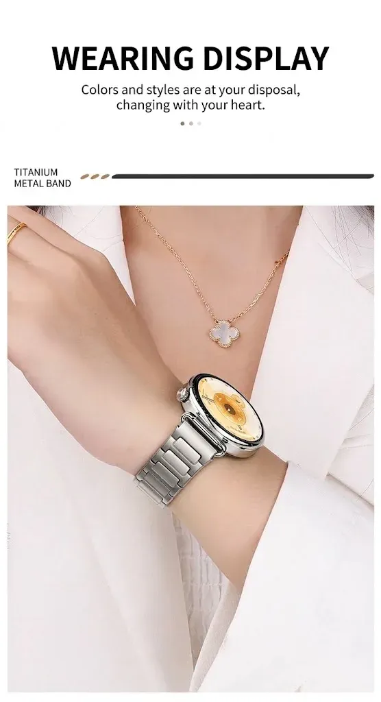 Bracelet titane 18 mm pour Xiaomi Watch S4 et S5