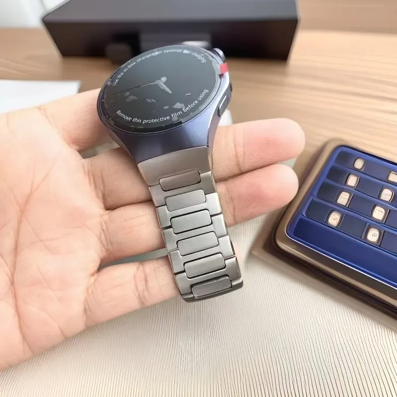 Bracelet titane 42 à 46 mm pour Huawei Watch 5