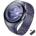 Bracelet titane 42 à 46 mm pour Huawei Watch 5 – Couleur du bracelet Purple