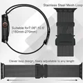 Bracelet titane milanais Apple Watch 38 à 49 mm – 4