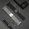 Bracelet titane Milanese 40 à 49 mm pour Apple Watch – 4