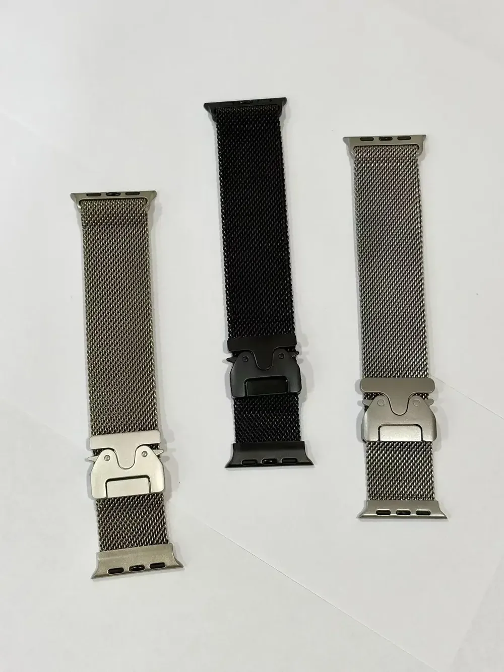 Bracelet titane Milanese 40 à 49 mm pour Apple Watch