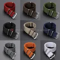 Bracelet toile nylon monobloc 12 à 24 mm universel – 1