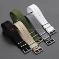 Bracelet toile nylon monobloc 12 à 24 mm universel – 4