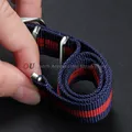 Bracelet toile nylon monobloc 12 à 24 mm universel – 5