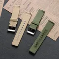 Bracelet toile tressée 18 à 22 mm dégagement rapide – 5