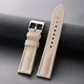 Bracelet toile voile 18 à 22 mm étanche rapide – Couleur du bracelet Beige Beige