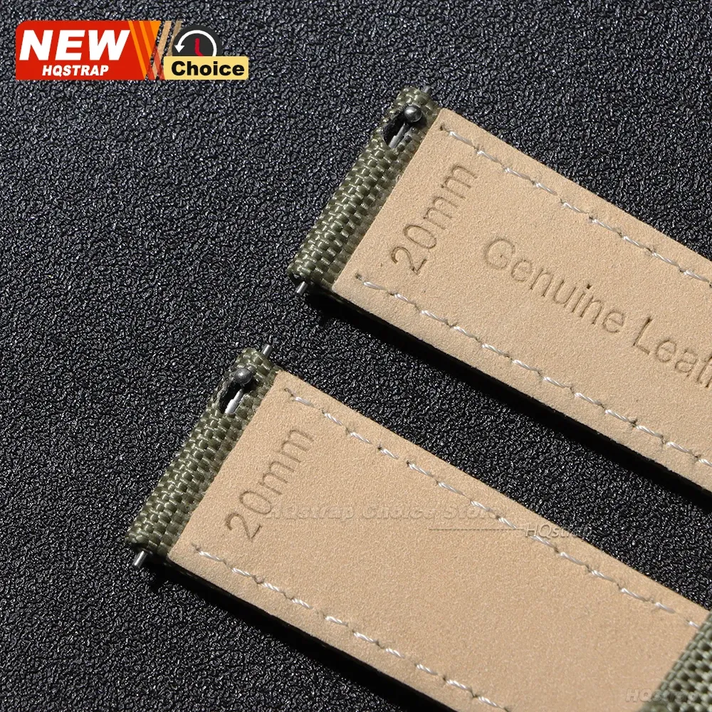 Bracelet toile voile 20 à 22 mm à libération rapide