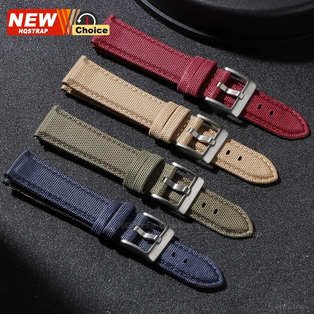 Bracelet toile voile 20 à 22 mm à libération rapide